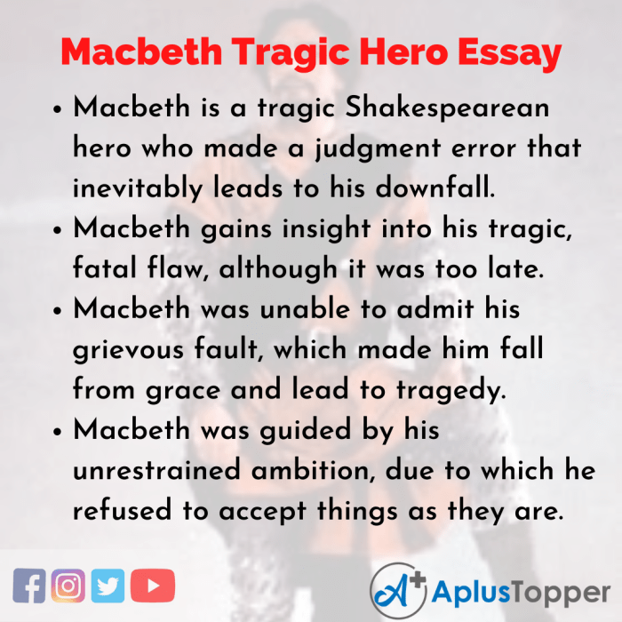 Macbeth the tragic hero essay