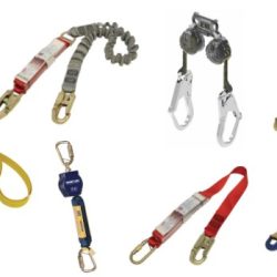 A blank lanyard fall arrest system