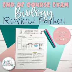 Biology milestone review packet answer key