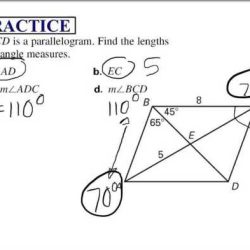 Parallelograms partner challenge answer key